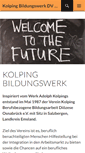 Mobile Screenshot of kolping-web.de