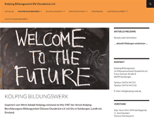 Tablet Screenshot of kolping-web.de